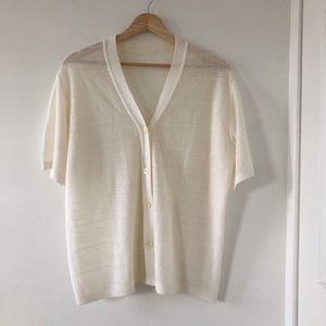 Minimalist/boho top with buttons